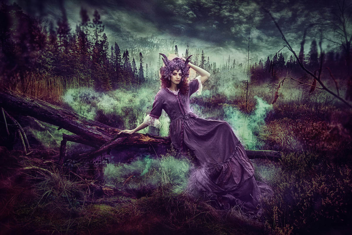 purple